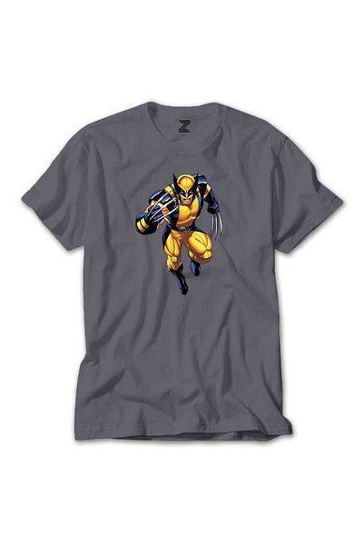 Z zepplin Wolverine Warrior - Γκρι T-Shirt