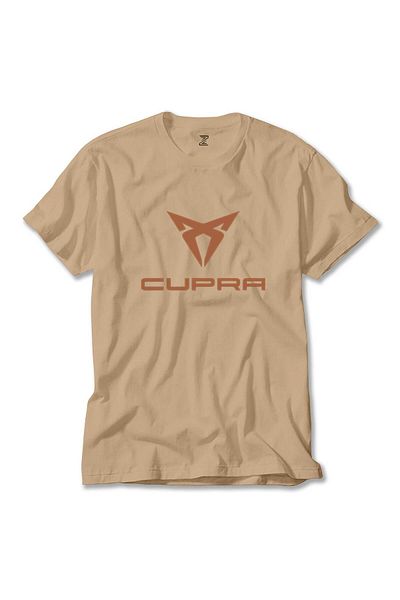Z zepplin Μπλουζάκι Cupra Cream - Πολύχρωμο λογότυπο