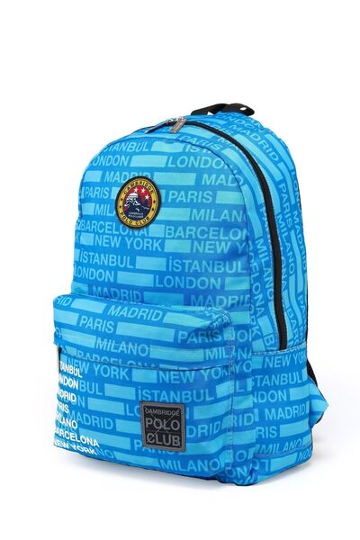 Cambridge Polo Club Cities Ön Bölmeli Unisex Sırt Çantası