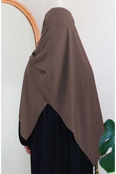 suhneva Medina Silk Shawl Mink (Large Size)