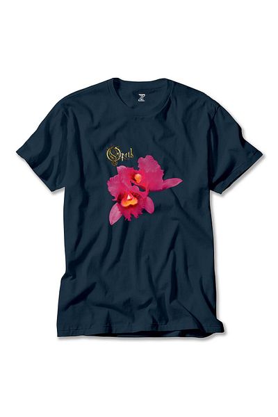 Z zepplin Μπλουζάκι με μοτίβο Opeth Orchid Navy Blue