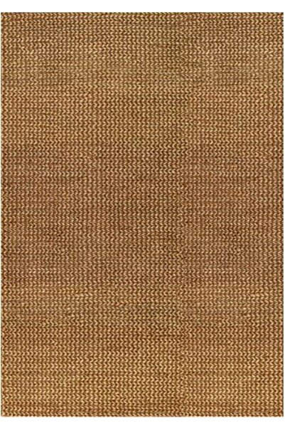 Çam Halı Gloria Td426 Kahverengi Hasır Desen Dokuma Saçaklı Kilim