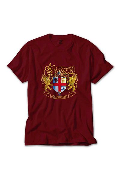 Z zepplin Saxon Lionheart - Κόκκινο T-shirt