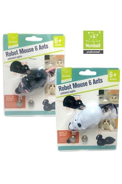 Nunbell Karınca Ayaklı Pilli Hareketli Fare Kedi Oyuncağı