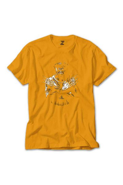 Z zepplin Κίτρινο T-shirt Logan Wolverine
