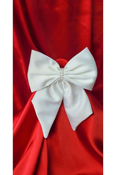 LO ADORO Сатинова тканина з білими перлинками, автоматична застібка - для вес...