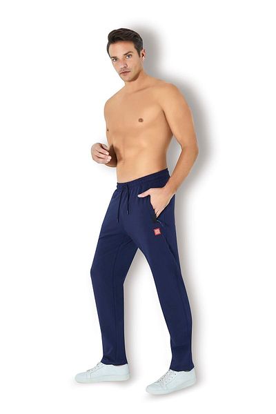 Jiber Ανδρικό φούτερ Navy Blue με δύο κλωστές 2052