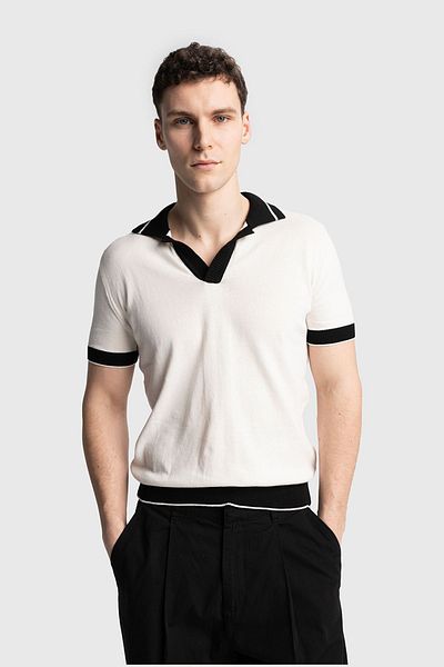 GIESTO Μπλουζάκι POLO NECK TRIKO