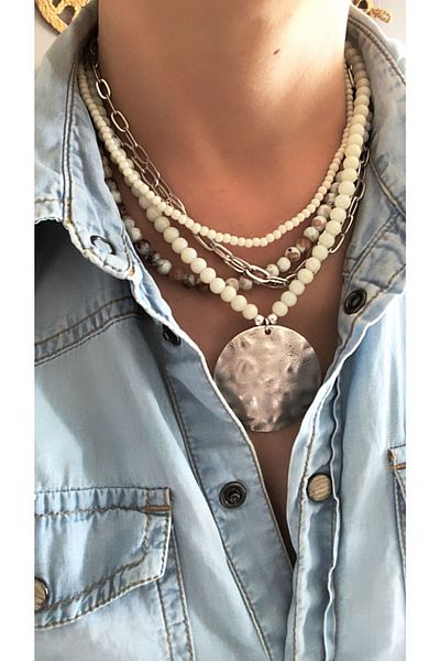 by özllem Design Multiple Bead Necklace