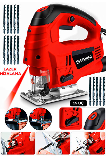 STEİNER Alman 4600 W Lazerli Sjs Metal Şanzuman 6 Kademe Devirli Pandül Ayarl...