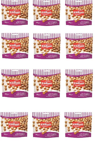 Tadım Yellow Leblebi Double Roasted 90 Gr X 12 Pieces