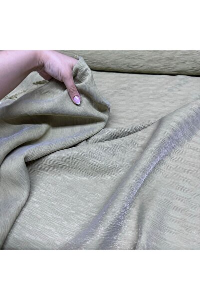 Yaren Ülker Parlak Krinkıl Kumaş En 150 cm Çift En (Crinkle)