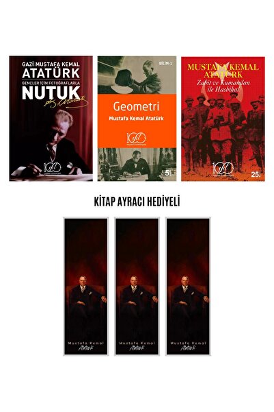 TÜRKİYE İŞ BANKASI KÜLTÜR YAYINLARI Nutuk - Geometri - Zabit Ve Kumandan İle ...