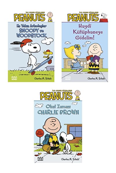 TÜRKİYE İŞ BANKASI KÜLTÜR YAYINLARI En Yakın Arkadaşlar Snoopy Ve Woodstock +...