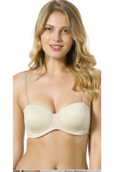 Le Jardin Lingerie Μπεζ στράπλες Micro Coated Empty σουτιέν - Underwire 7035