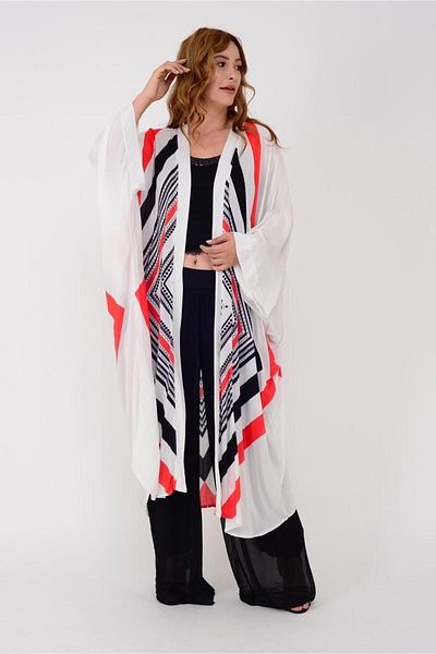 Rabiossa Bohemian Cut Women's Kimono