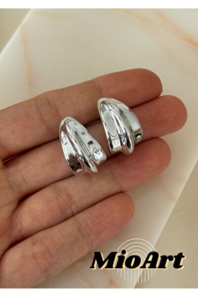 MioArt Trend Model Halka Görünümlü Küpe