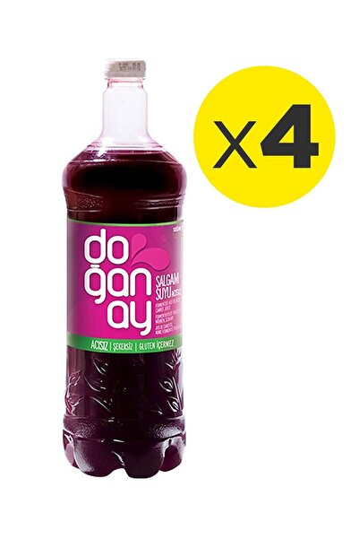 Doğanay Şalgam Suyu 1 Lt Pet Acısız X 4 Adet