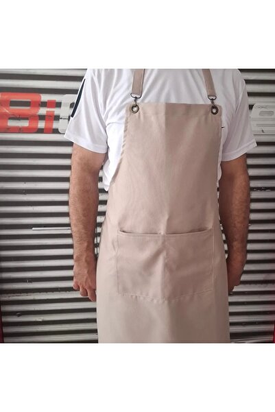 Derycollection مريلة مطبخ شفافة مقاومة للبقع والبقع - مع شماعة قابلة للتعديل