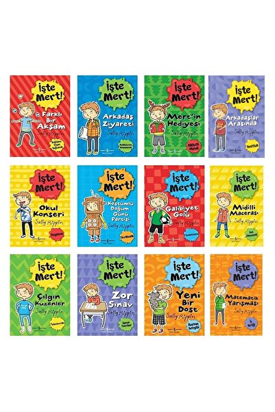 TÜRKİYE İŞ BANKASI KÜLTÜR YAYINLARI Işte Mert! Değerler Serisi 12 Kitap Tam Set