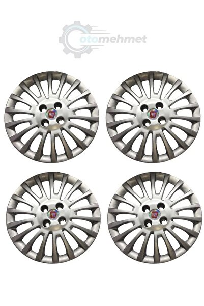 Yerli Kırılmaz Jant Kapağı 15 Jant | Fiat Linea Grande Punto 4 Adet Takım