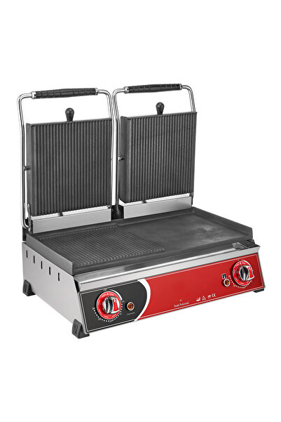 KUTLU TİCARET KUTLU 20 DİLİM ÇİFT KAPAKLI HAMBURGER TOST MAKİNESİ (ELEKTRİKLİ)