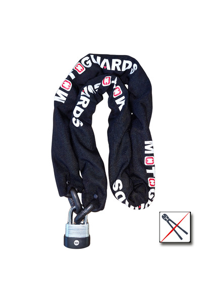 Motoguards GRADE80 10MM Kesilmez Motosiklet Zinciri* + Yale Y127B/55/129/1