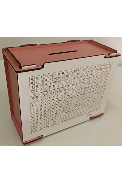 Vuslat Hediyelik Ροζ Κουμπαράς Ταχυδρομείου - 10000 TL D Monte