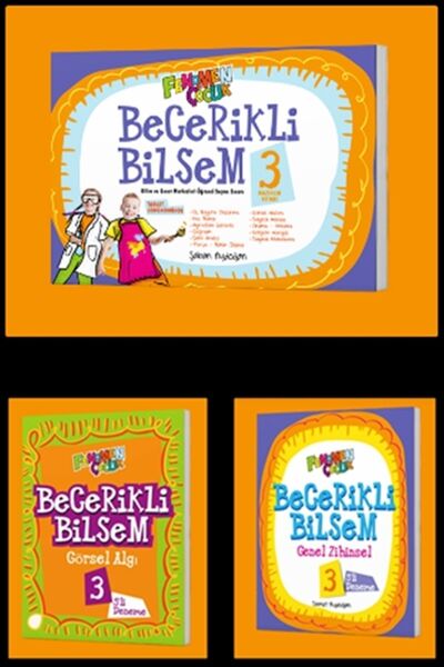 Kurmay Yayınları Fenomen Çocuk 3.sınıf Becerikli Bilsem Hazırlık Kitabı+görse...