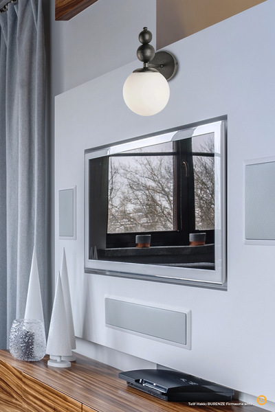 burenze Modern Beyaz Glop Camlı Pilli Aplik 1 ADET Tak Çalıştır Aç Kapa Butonlu Kablosuz Eskitme Gold Sarı