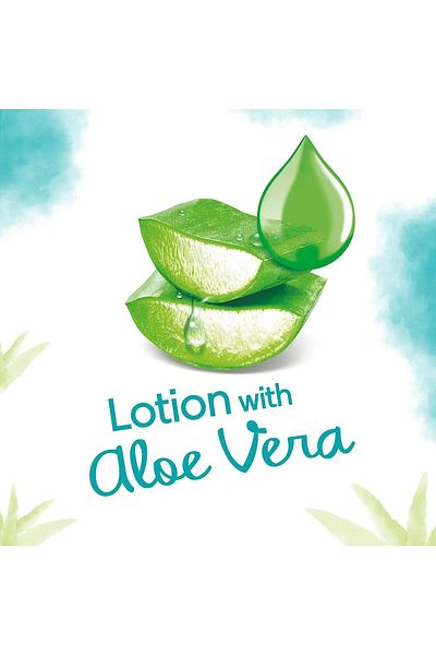Pampers Complete Clean Baby Wipes With Aloe Vera Lotion For Hands & Face, 4 Packs, 256 Count