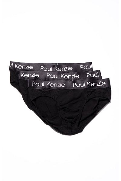 Paul Kenzie Ανδρικά εσώρουχα σετ 3 τεμαχίων - Comfort Flex - Ζέβρα μοτίβο