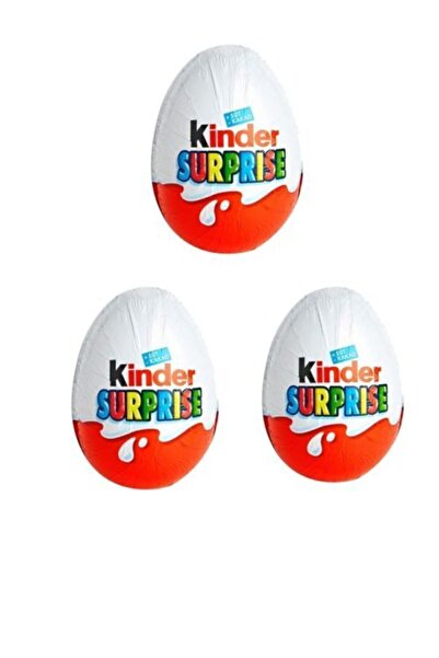 Kinder Sürpriz 3'lü Yumurta Kampanya Paketi Surprise 3'lü Paket