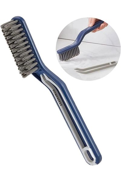homeneeds Tile, Bathroom, Kitchen and Groove Cleaning Brush with Tweezers - Grout and Floor Cleaning Brush
