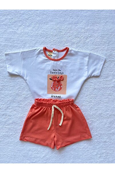 MBK GARDEN طقم شورت صيفي مطبوع للفتيات الصغيرات
