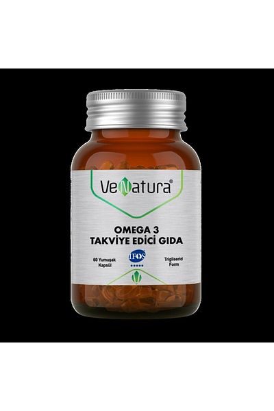 VeNatura Omega 3 60 Capsules - Comfortable Scratched Pattern