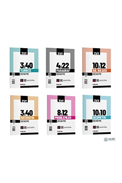 Marka Yayınları 2025 Tyt Türkçe Matematik Tamamı Video Çözümlü Deneme Seti (3...