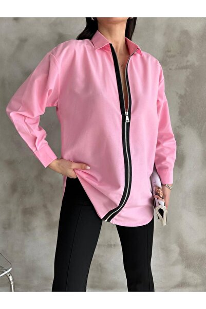 MAY MARA Női ing - cipzáras részlet