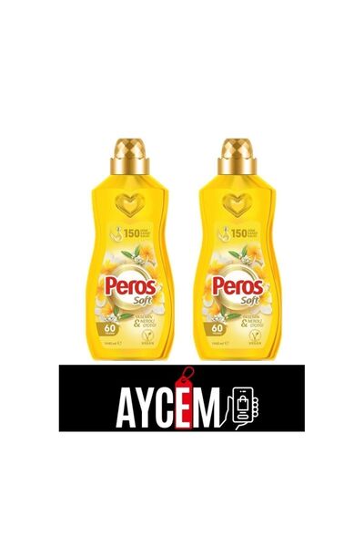 Peros Konsantre Yumuşatıcı Yasemin Ve Neroli Çiçeği Vegan 1440 ml X 2 Adet