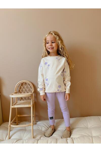 YİGİT BUTİK Yigit Boutique - طقم لباس ضيق بناتي منقوش بالزهور