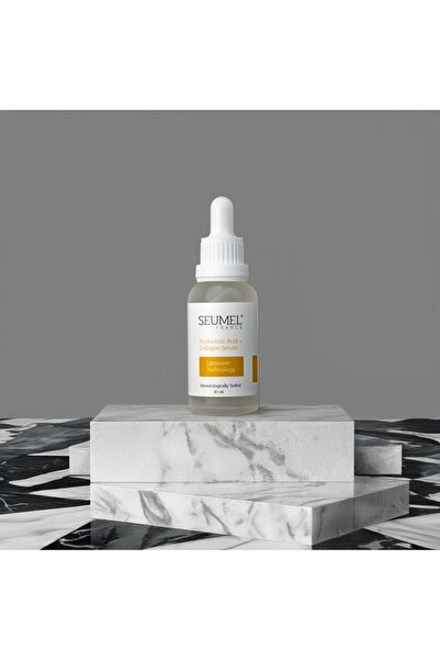 Seumel France سيروم حمض الهيالورونيك والكولاجين - سيروم يضفي اللمعان وينشط ال...