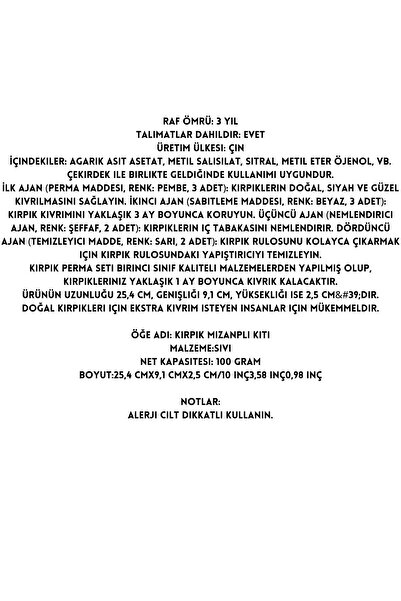 Coscelia Meısheng Profesyonel Lifting Kirpik Kıvırma Seti 50 Uygulama-10 ŞİŞE SOLISYON