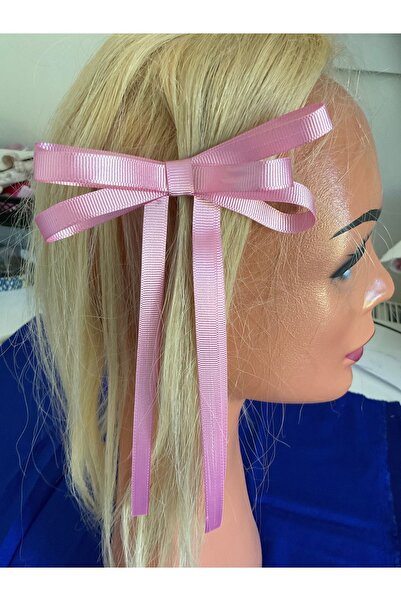 MADE BY PERİ İKİ ADET , Üç fiyonklu kurdele klips toka. Çocuk ve yetişkin kul...