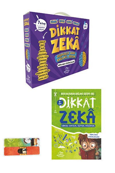 Timaş Çocuk Dikkat - Zeka Ana Sınıfı Seti - 6 Yaş (7 Kitap) & Dikkat Zeka (6 ...