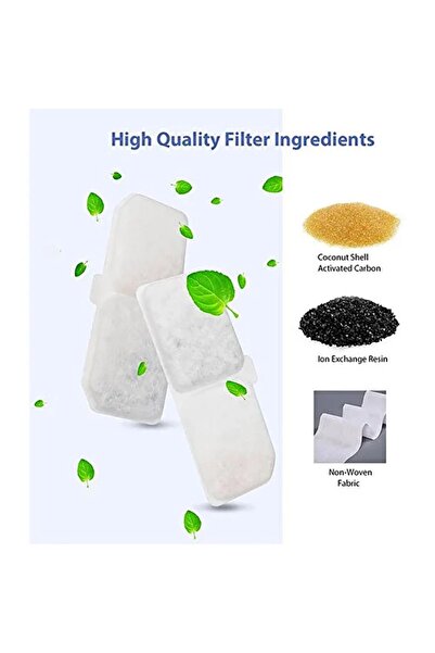 PETSİ Kedi Köpek Su Pınarı Aktif Karbon Yedek Filtre 2 Adet