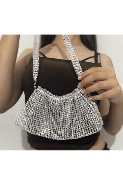 SmY Bag تصميم حجري صغير - هاتف، فستان سهرة وحقيبة محفظة
