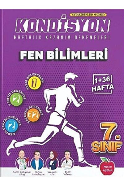 İndeks Akademi Yayıncılık 7. Sınıf Fen Bilimleri Kondisyon Haftalık Kazanım D...