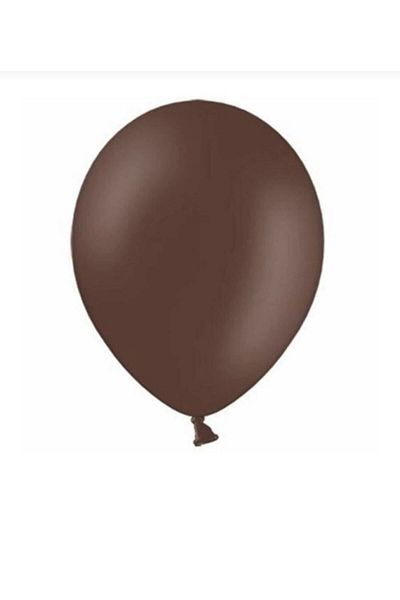 BalonEvi Pastel Brown Balloon 10 Pieces 12 Inc