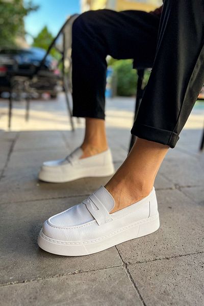 BZ Moda B421 Bandera - Ορθοπεδική σόλα Casual Ανδρικά Παπούτσια CBT Λευκό