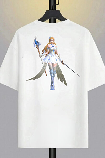 Massgai Mobile Legends ODETTE Štampano Unisex Oversize kroj T-shirt - 100% pa...